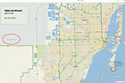 01 - mapa cesty - Miami 